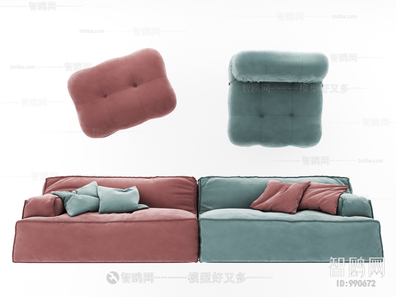 Modern Sofa Stool