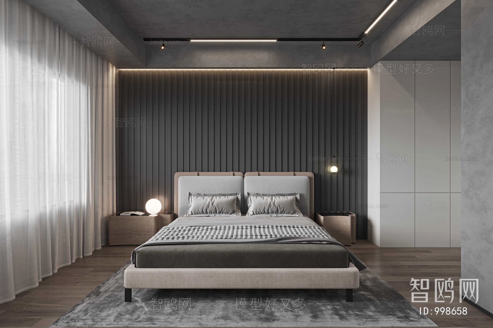 Industrial Style Bedroom