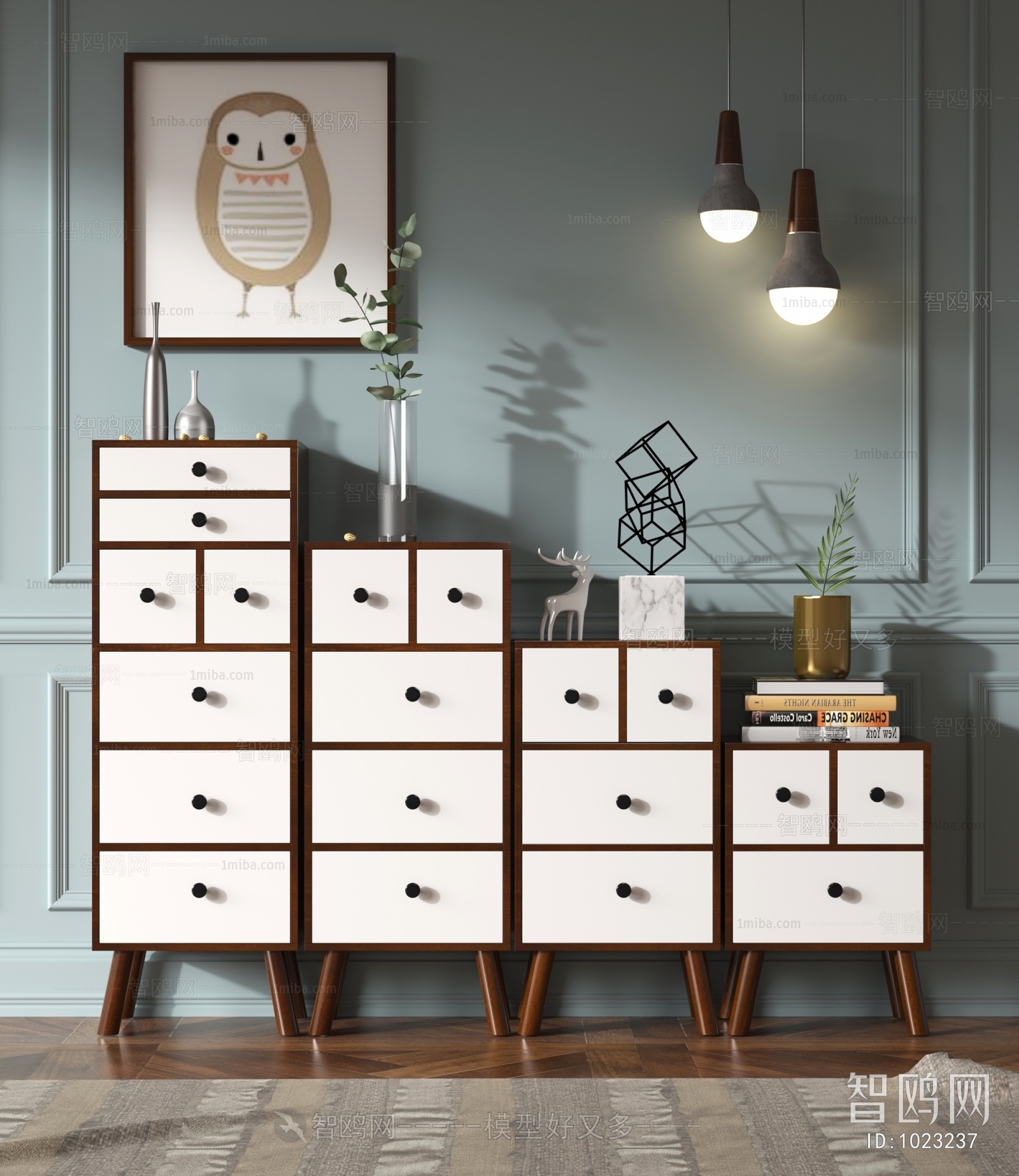 Nordic Style Chest Of Drawers