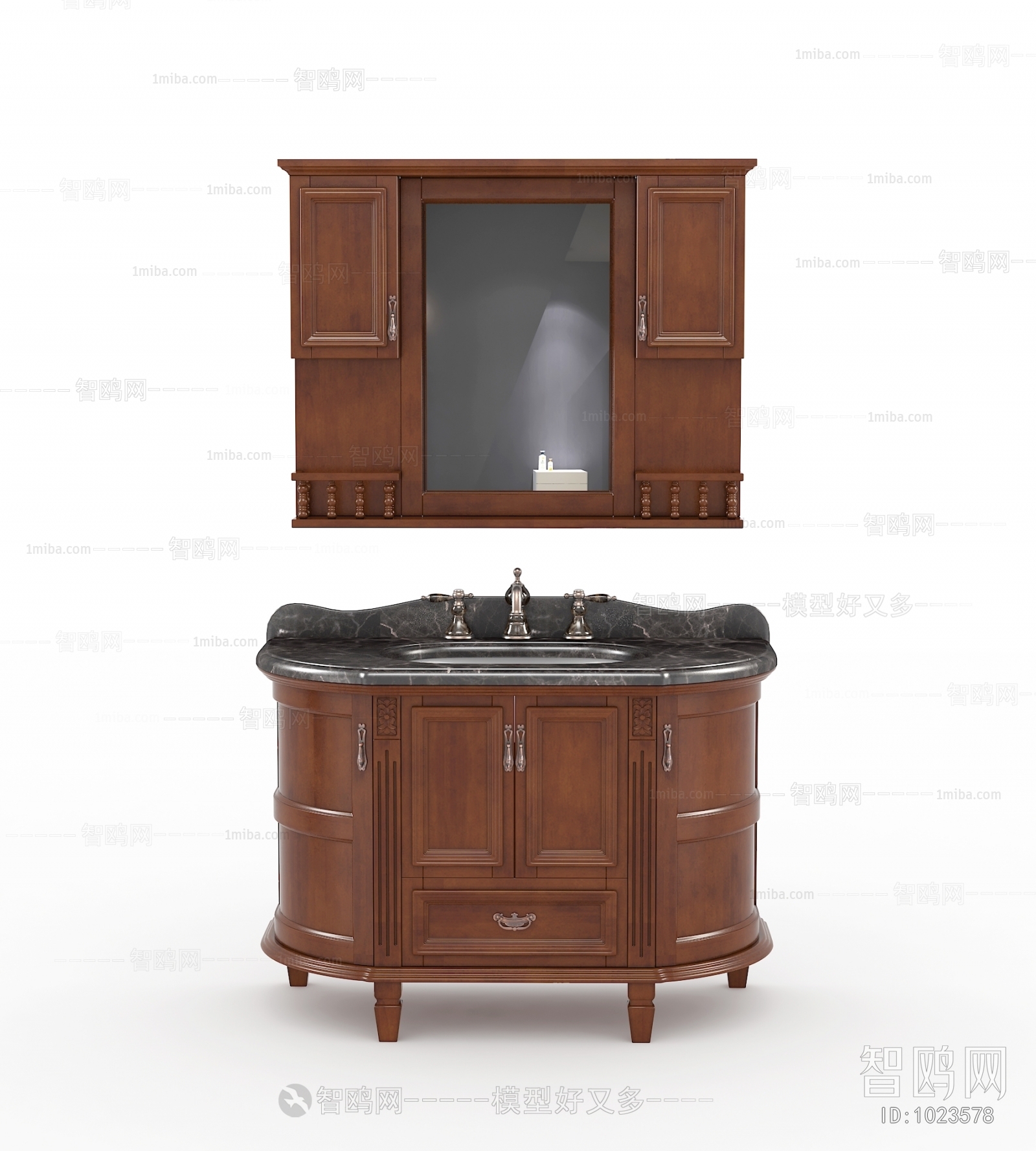 American Style Bathroom Cabinet