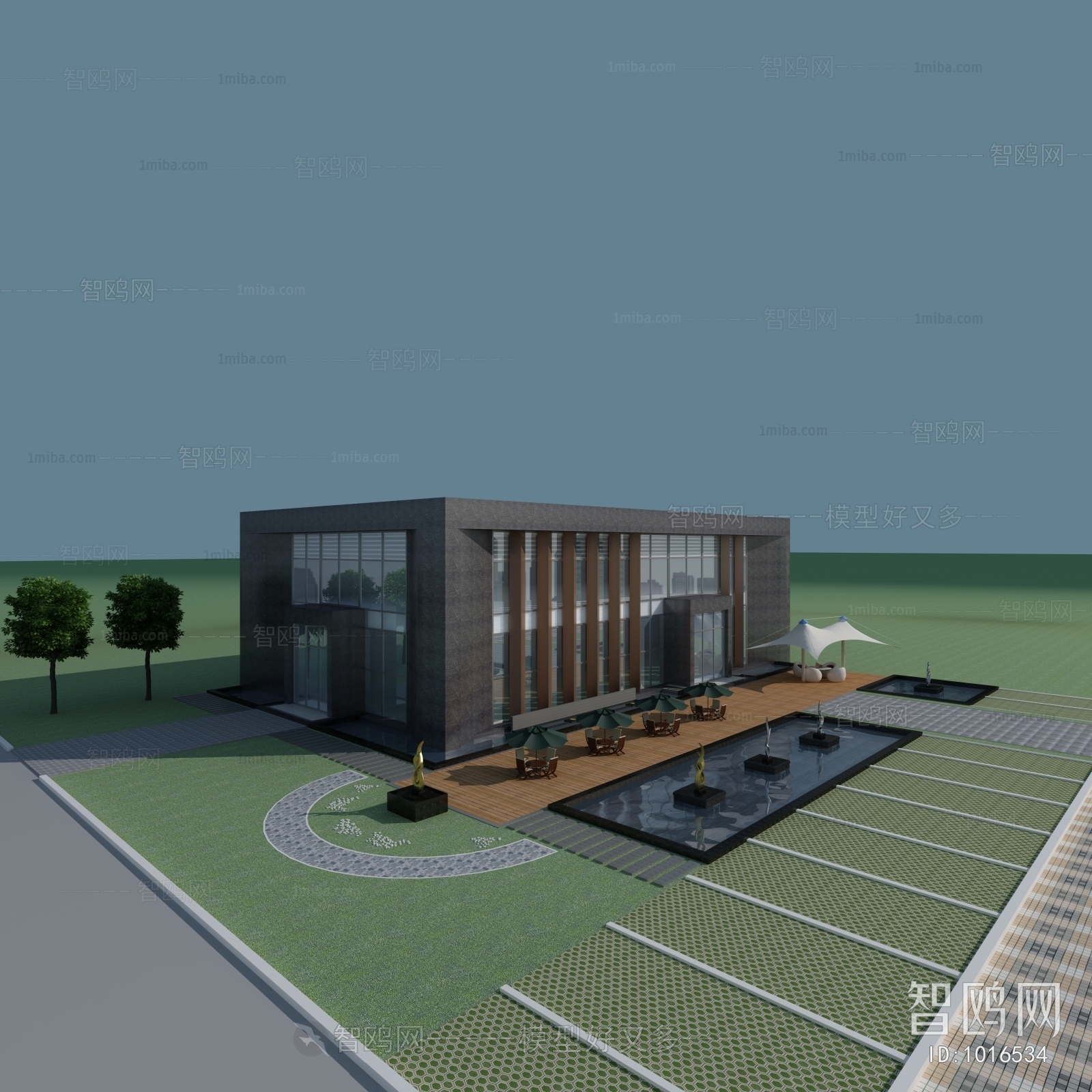 Modern Building Appearance