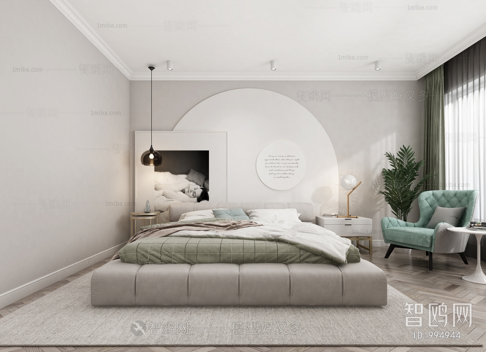 Nordic Style Bedroom