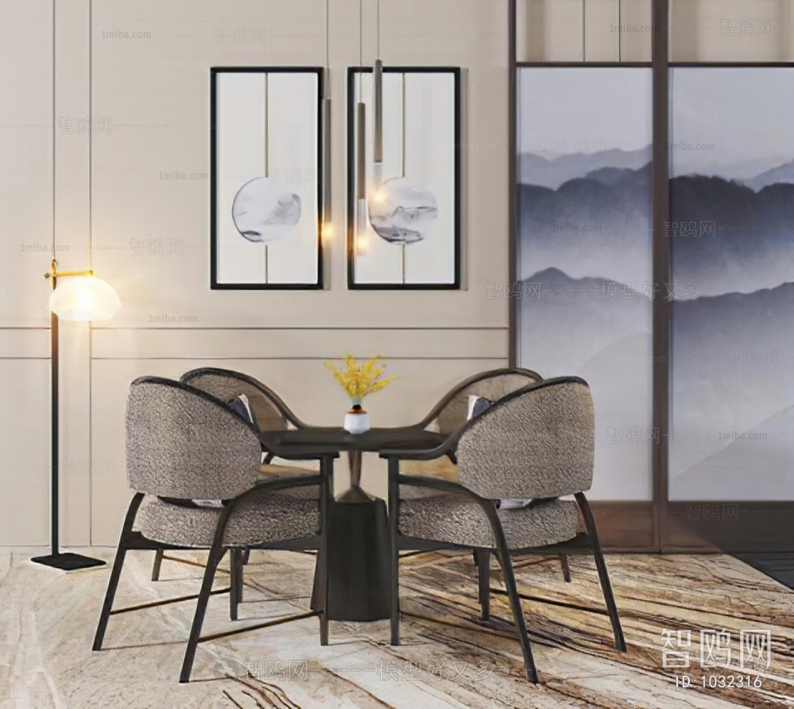 New Chinese Style Dining Table And Chairs