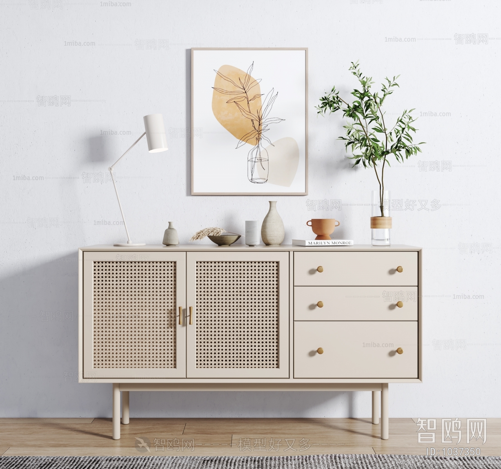 Nordic Style Side Cabinet