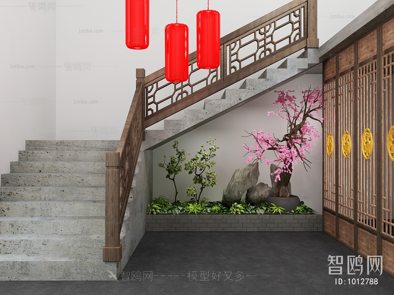 Chinese Style Stair Balustrade/elevator