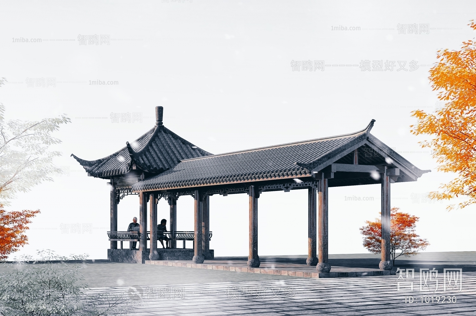 Chinese Style Building Component