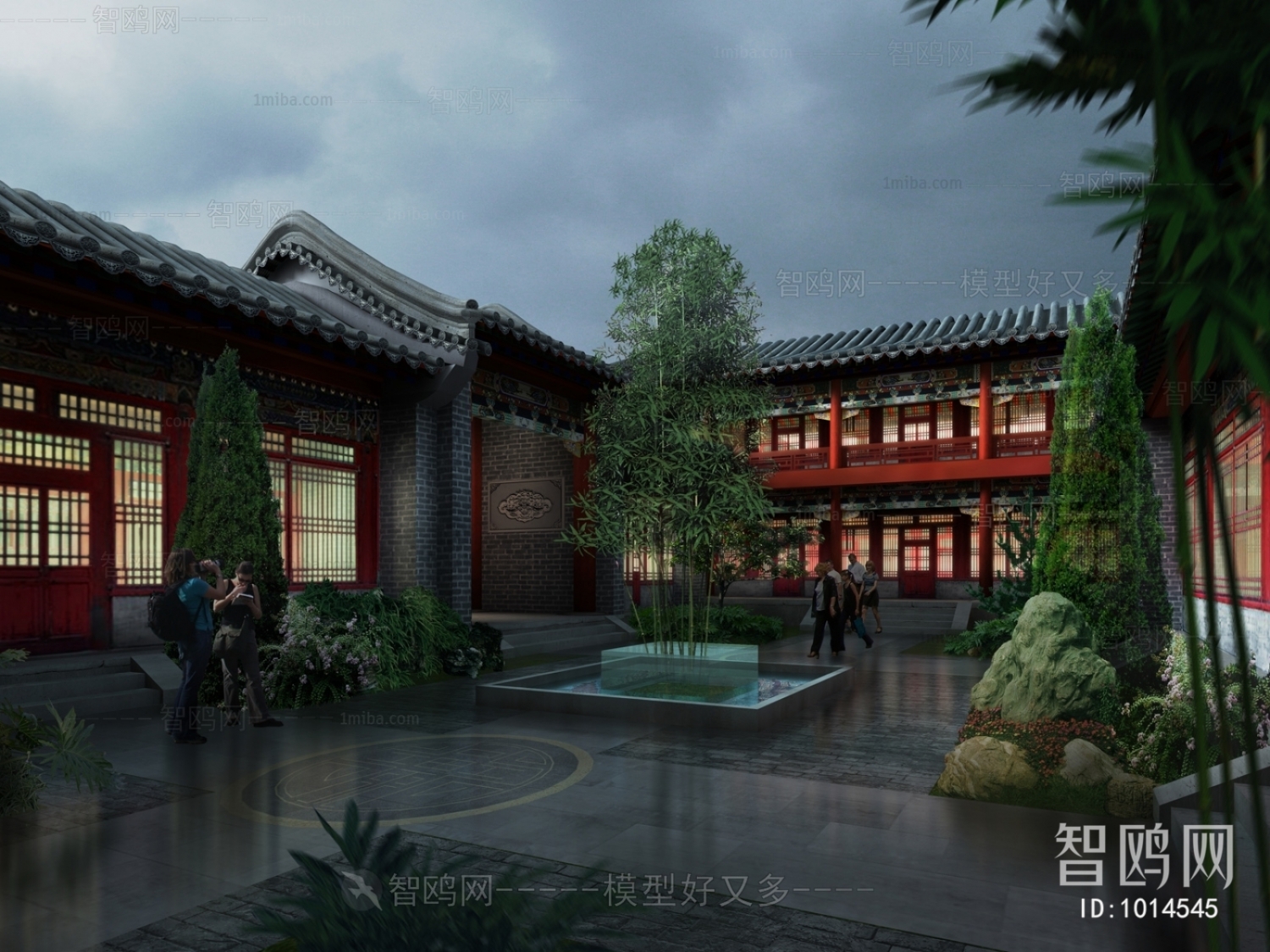 Chinese Style Ancient Architectural Buildings