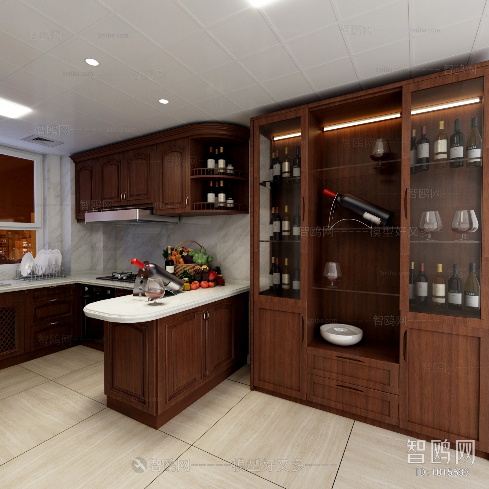 Modern Open Kitchen