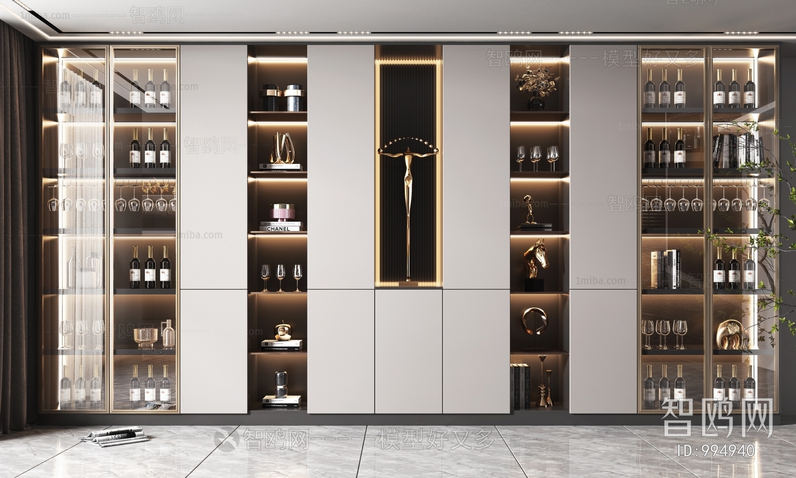 Modern Wine Cabinet