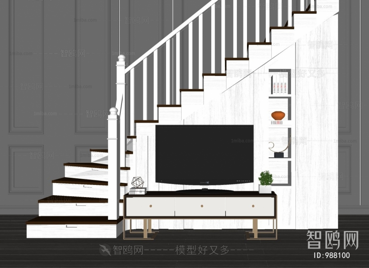 Modern Stair Balustrade/elevator