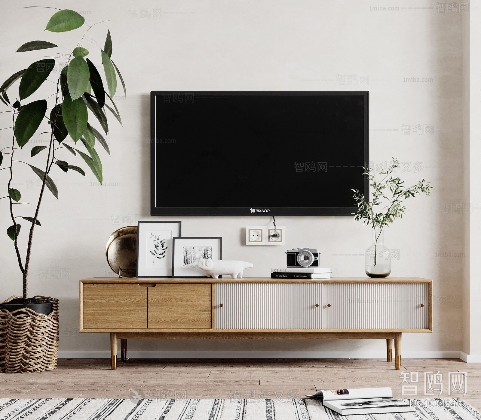 Nordic Style TV Cabinet