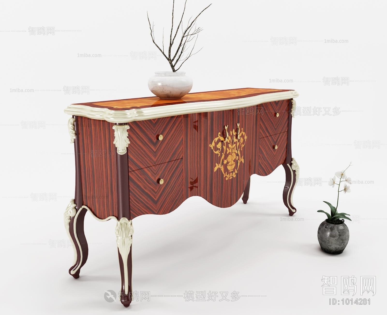 European Style Decorative Cabinet