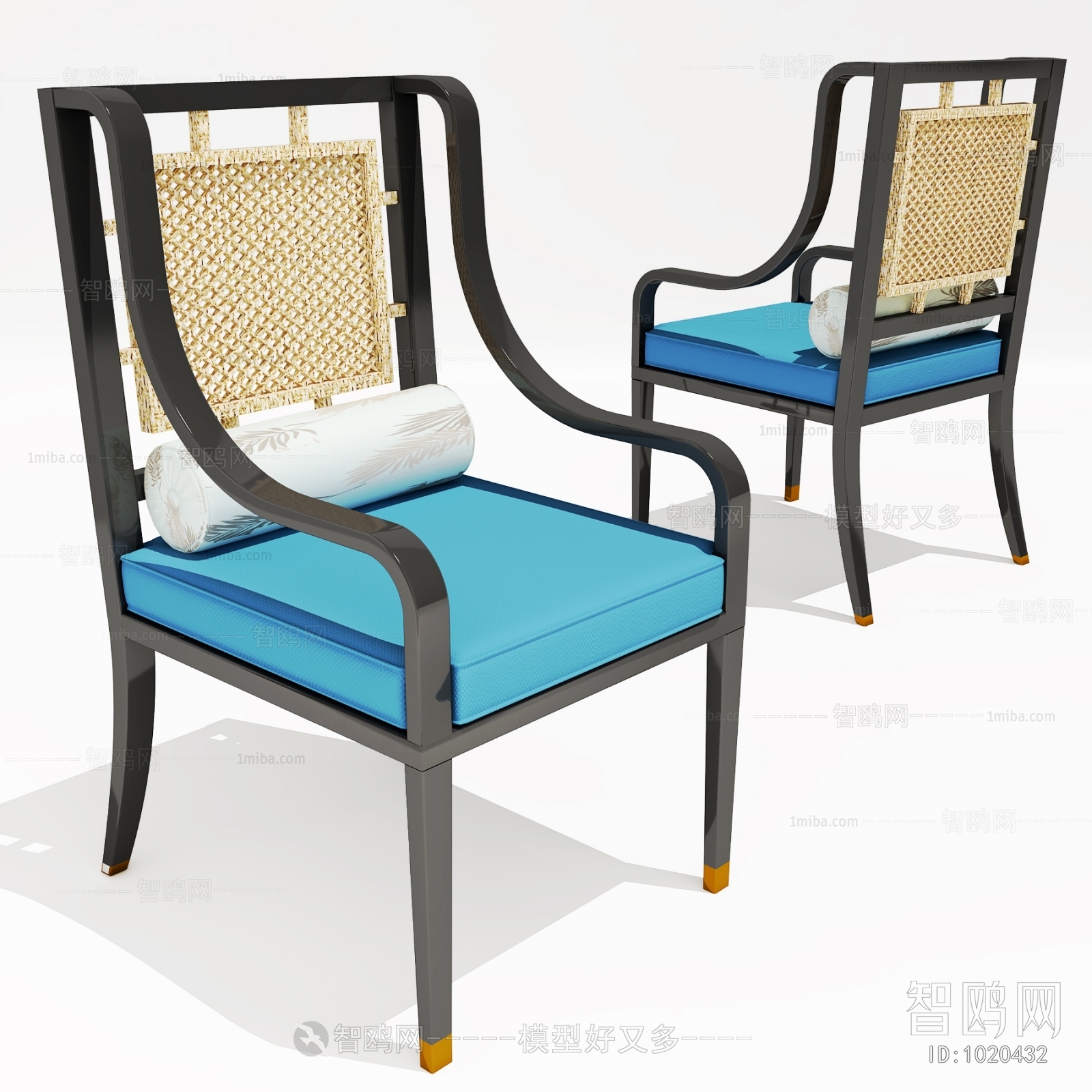 New Chinese Style Single Chair