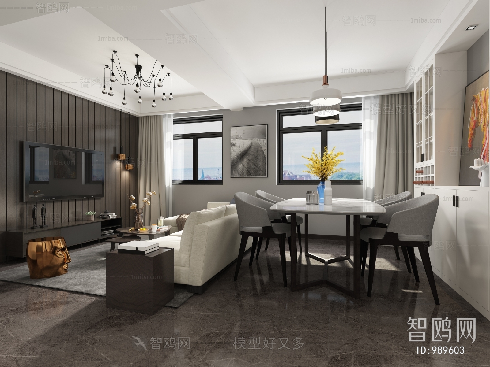 Modern A Living Room