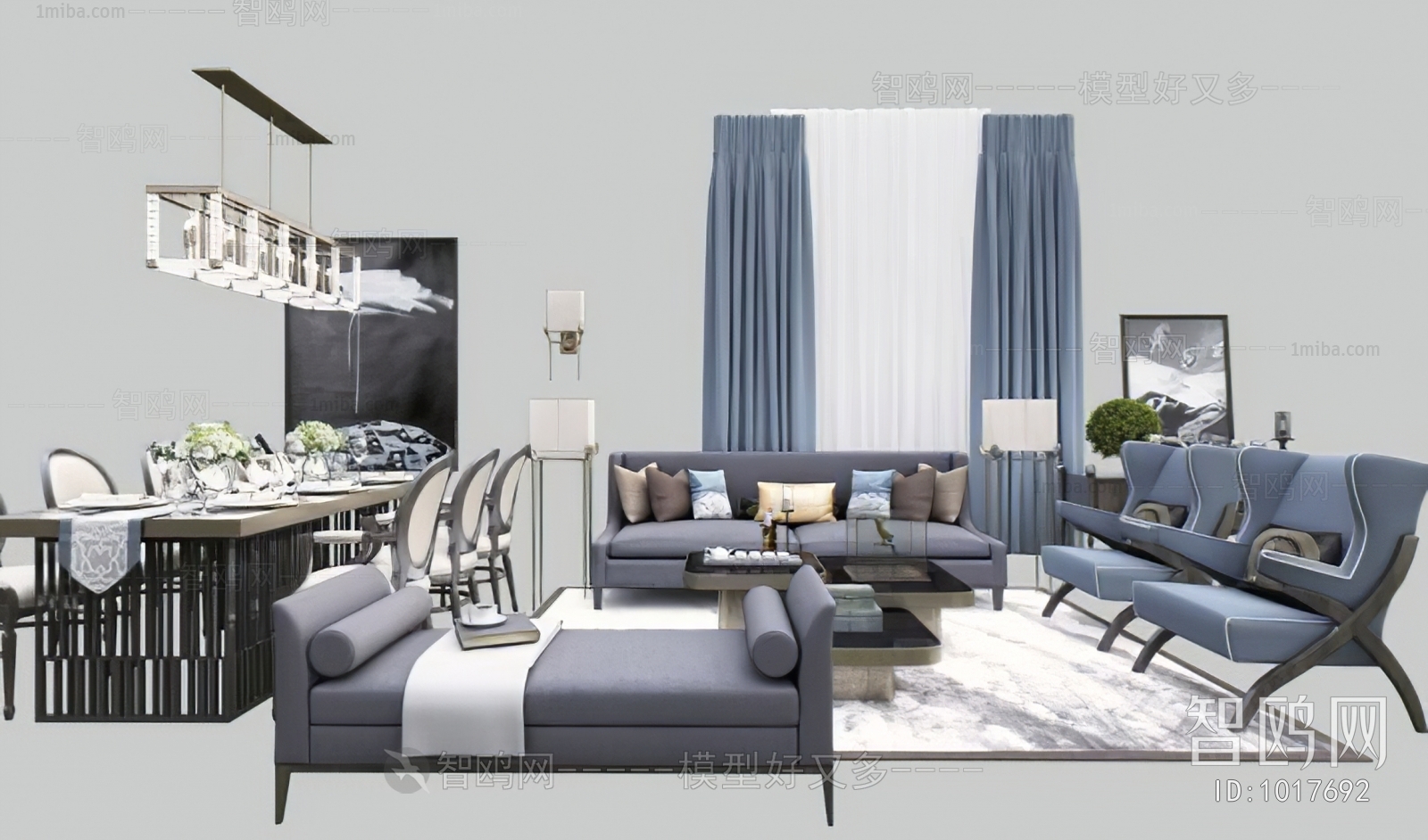 American Style Sofa Combination