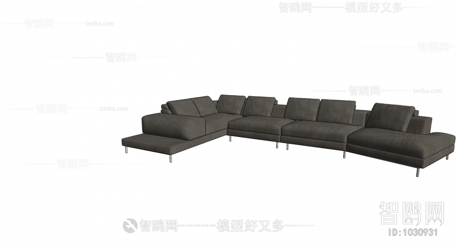 Modern Multi Person Sofa