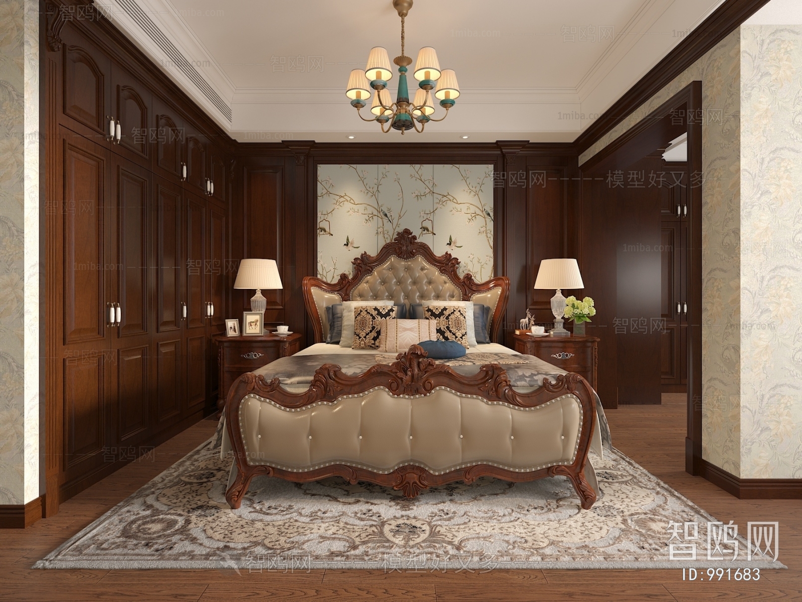 European Style Bedroom