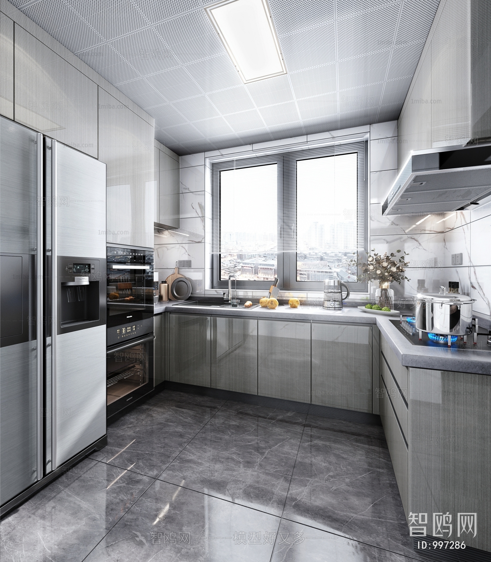 Modern The Kitchen