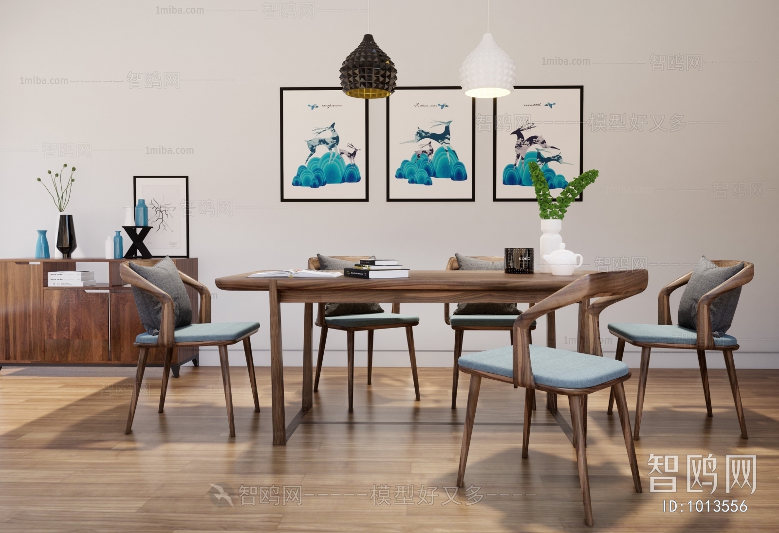 Nordic Style Dining Table And Chairs