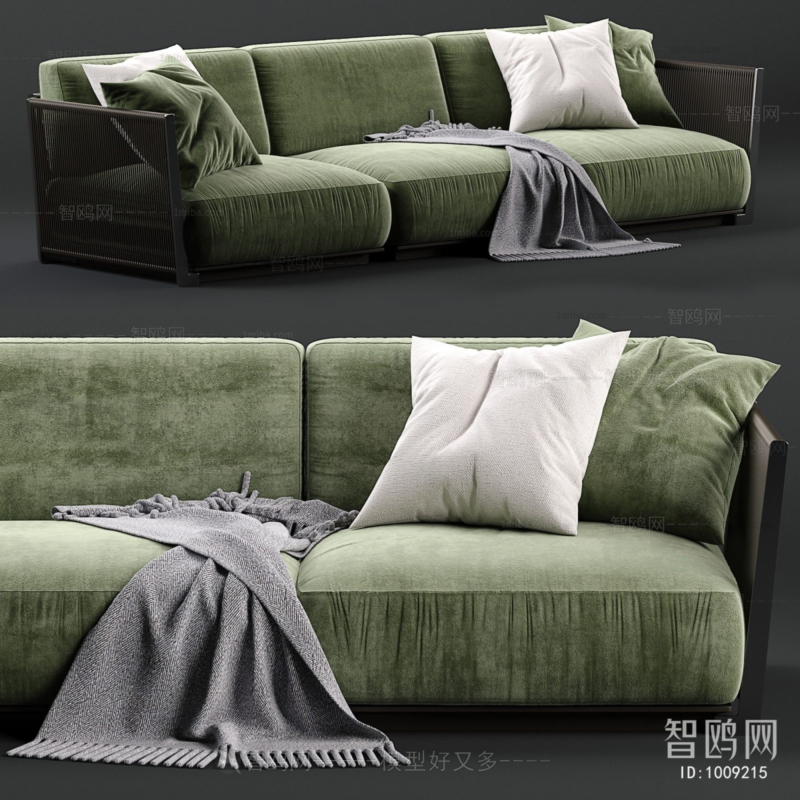 Modern Three-seat Sofa