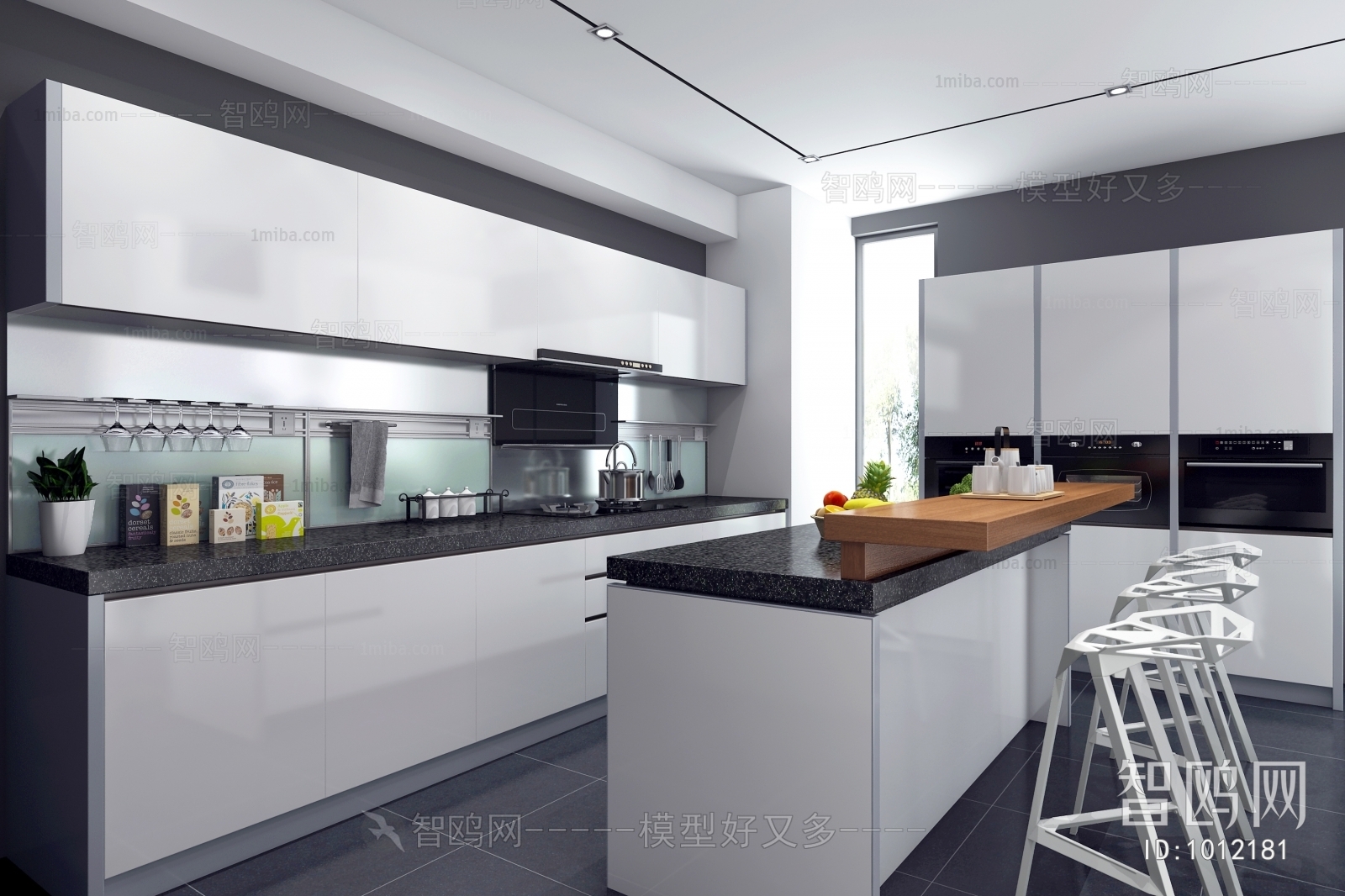 Modern Open Kitchen