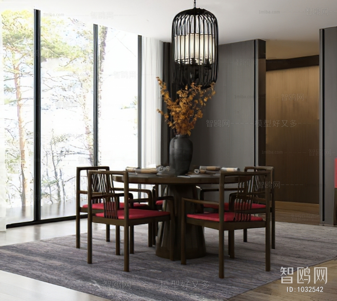 New Chinese Style Dining Room