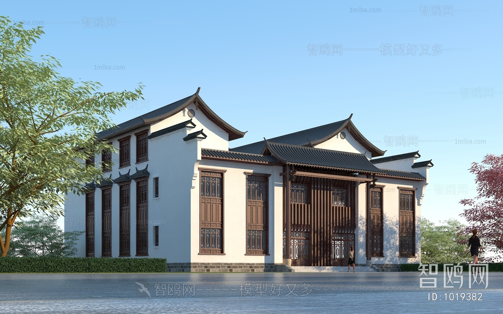 Chinese Style Ancient Architectural Buildings