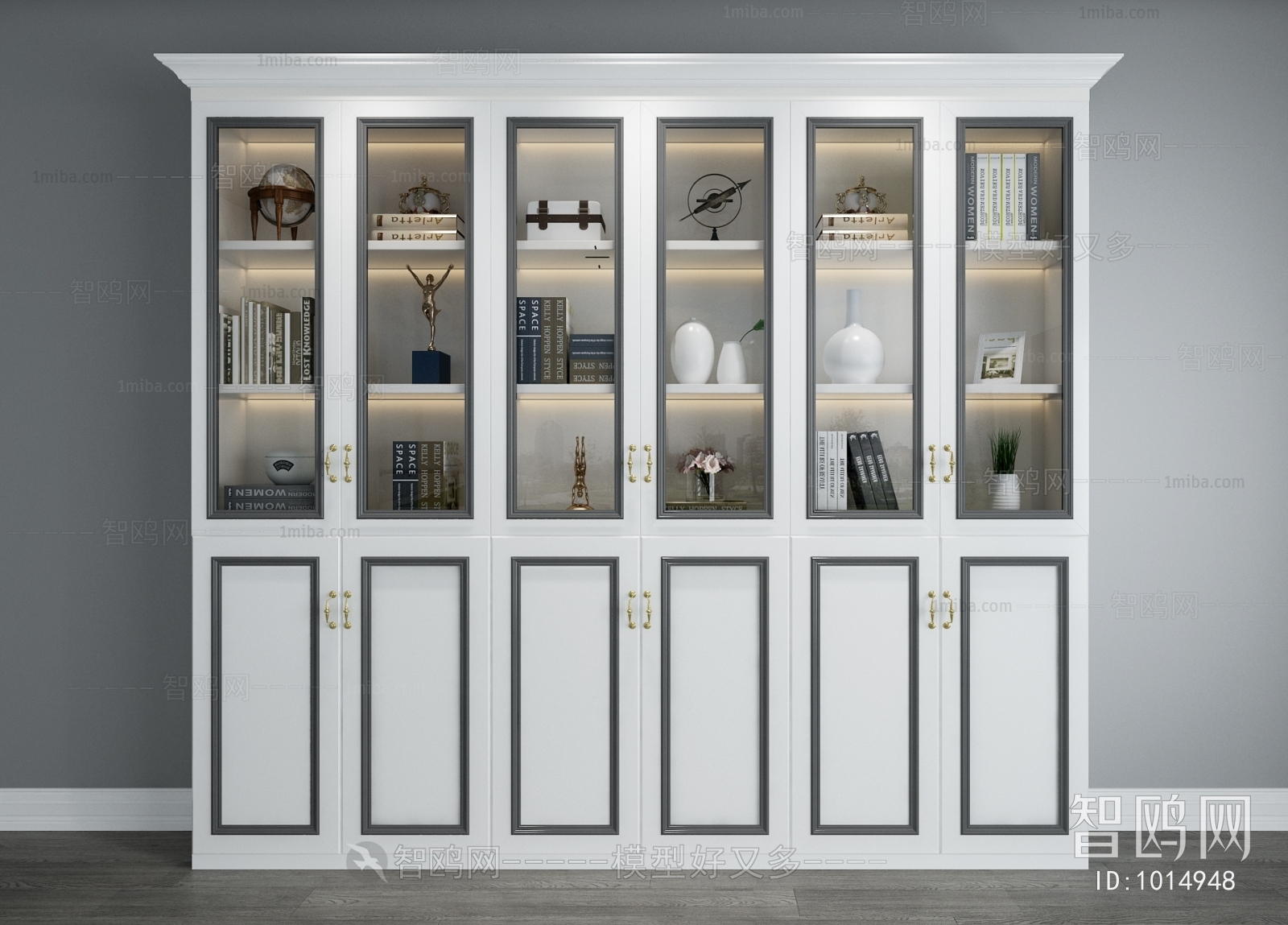 Simple European Style Decorative Cabinet