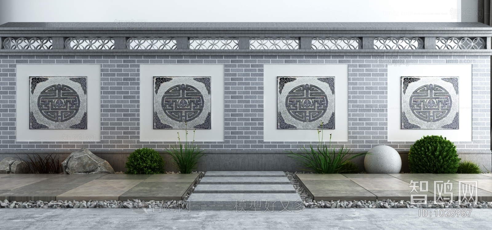 New Chinese Style Building Component