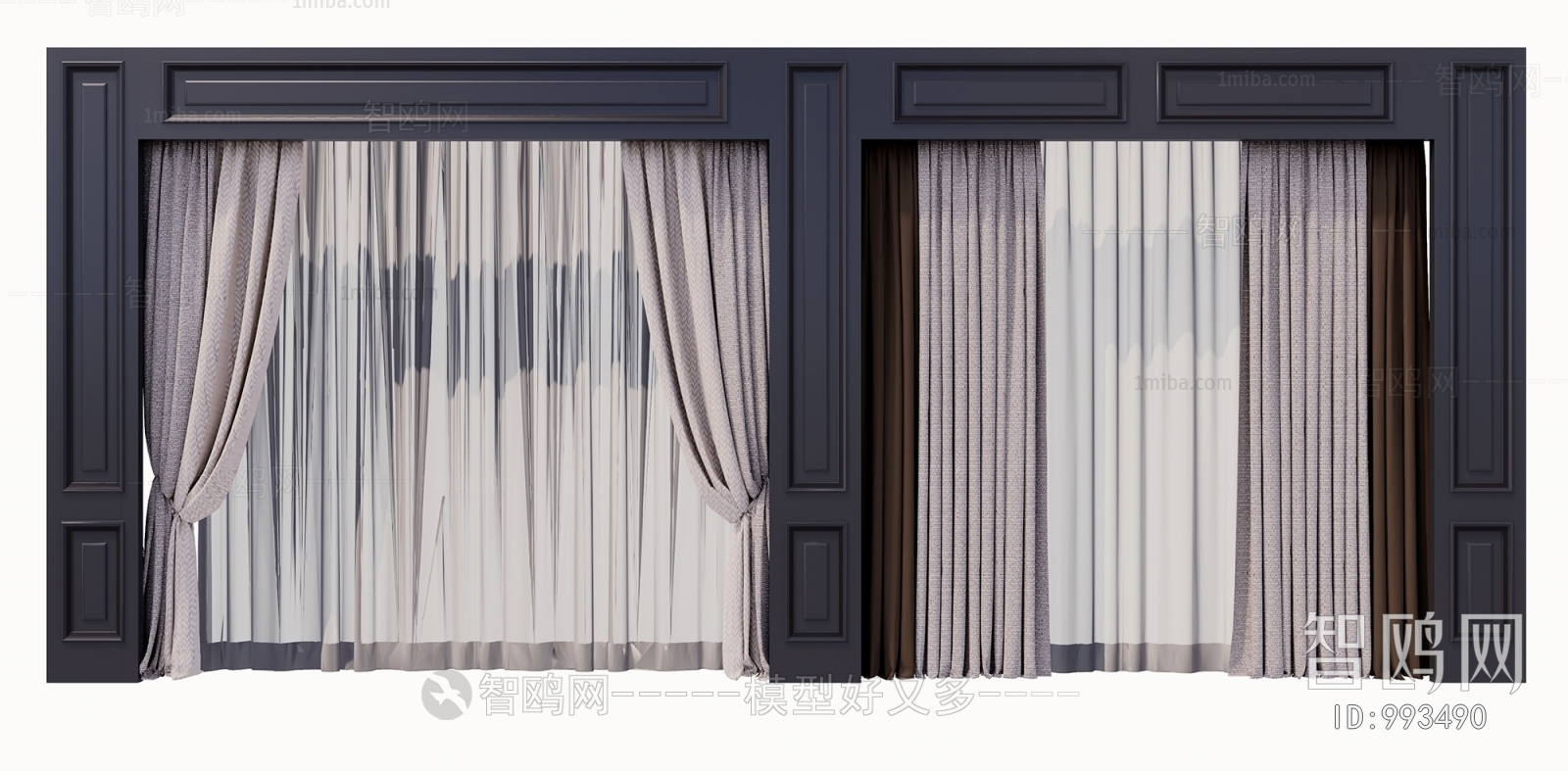 New Chinese Style The Curtain