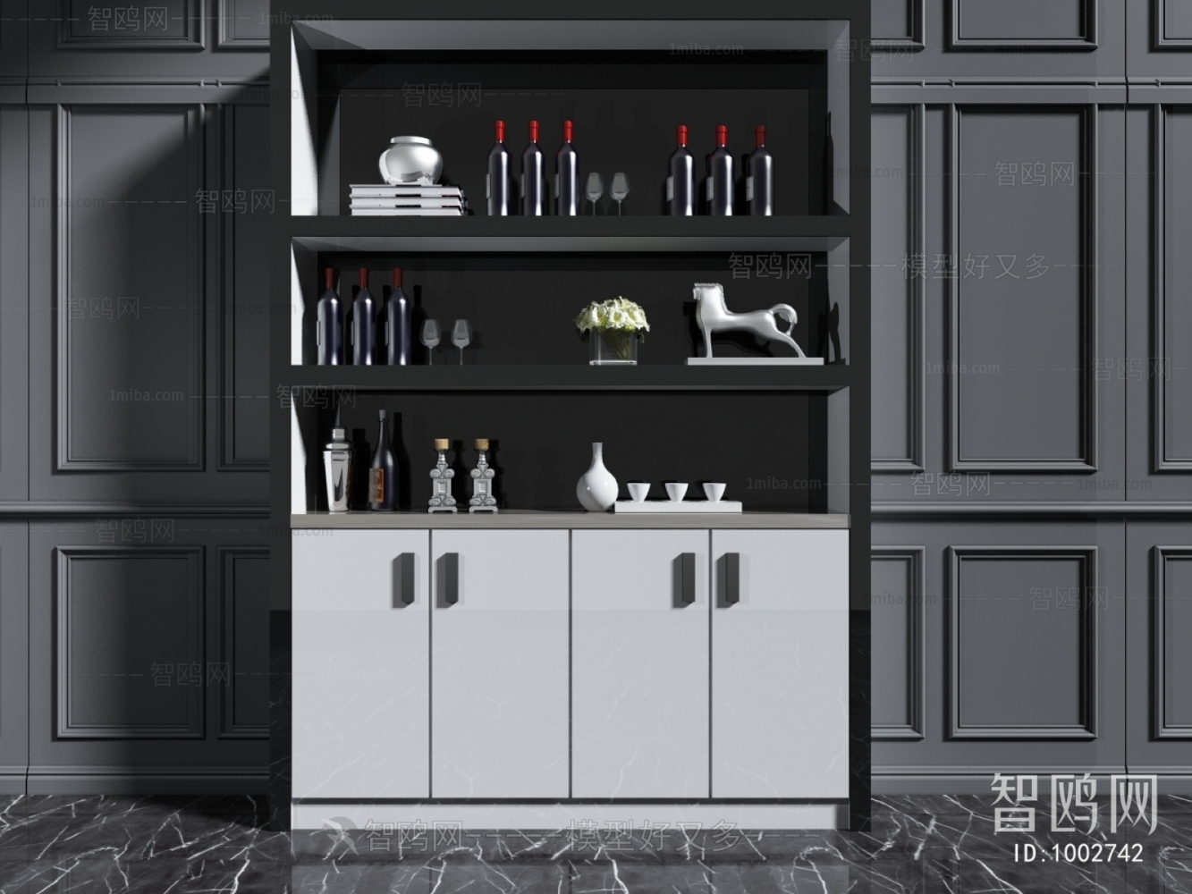 Modern Wine Cabinet