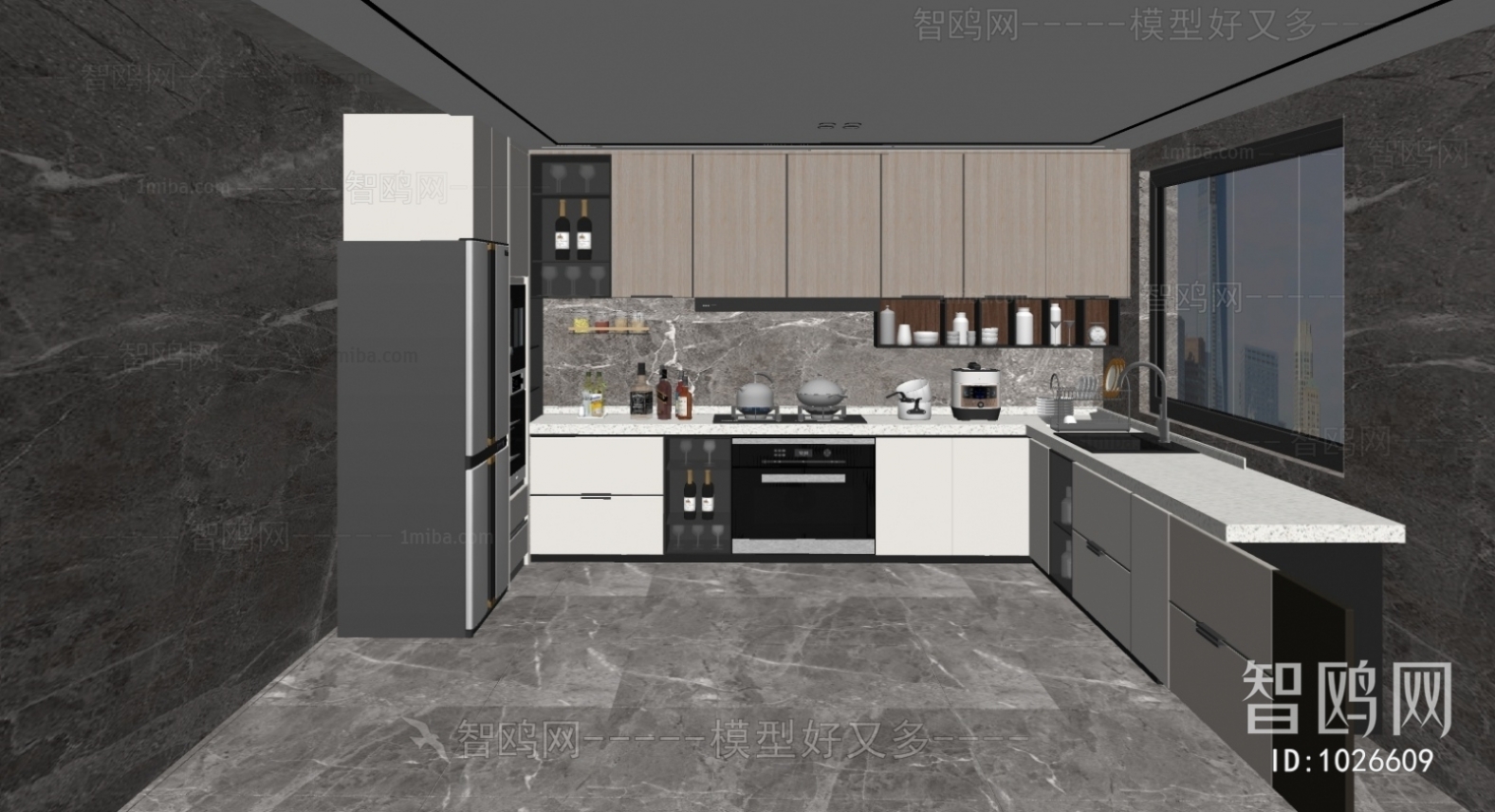 Modern The Kitchen