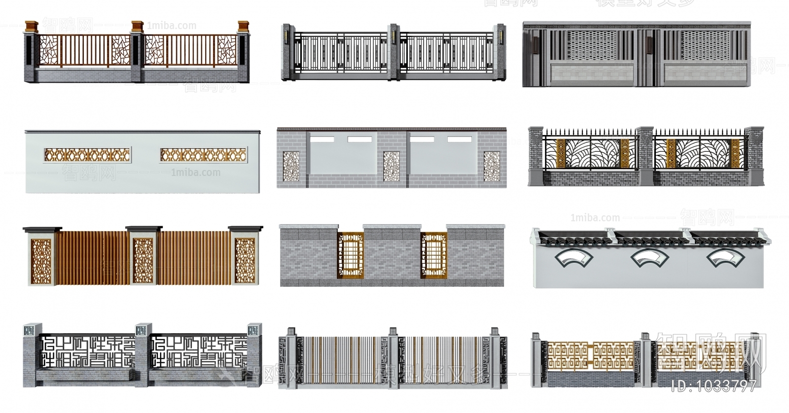 New Chinese Style Building Component