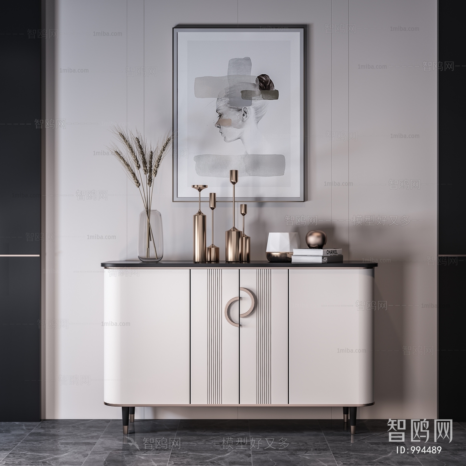 Modern Side Cabinet/Entrance Cabinet