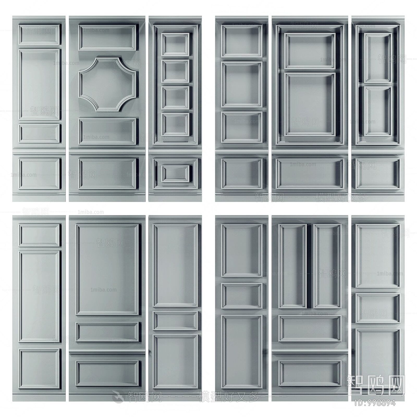 Simple European Style Panels