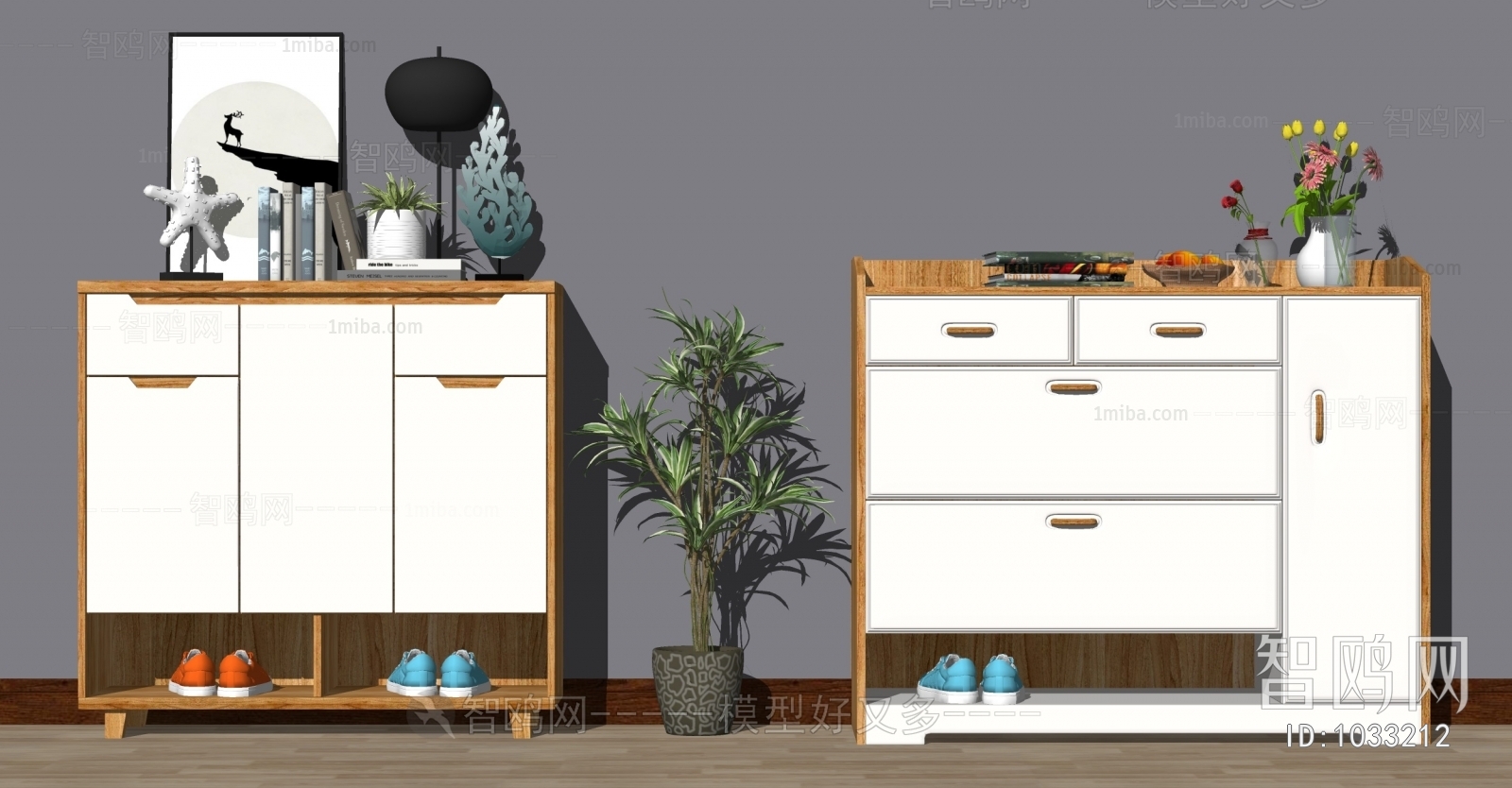 Nordic Style Shoe Cabinet