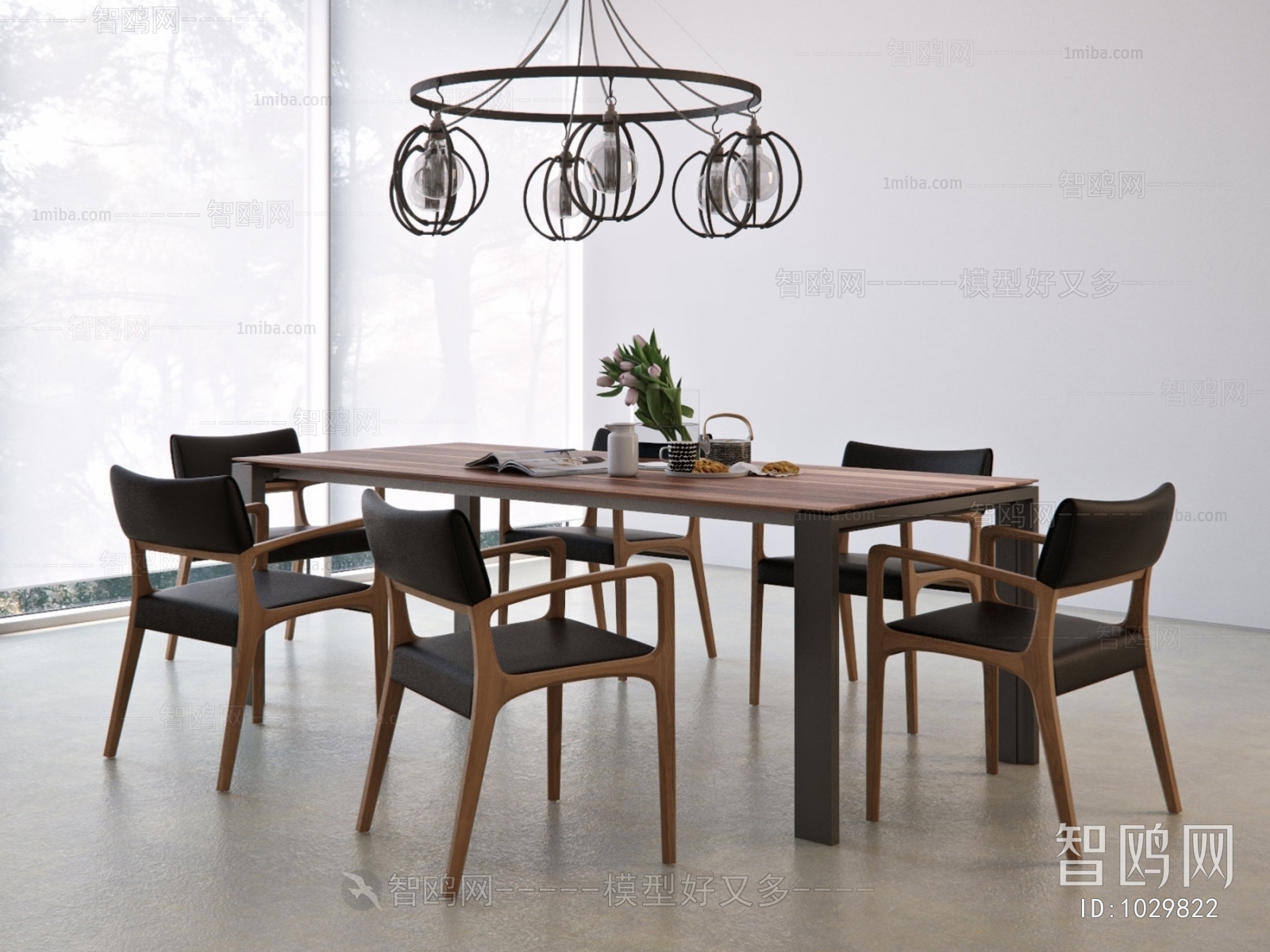 Nordic Style Dining Table And Chairs