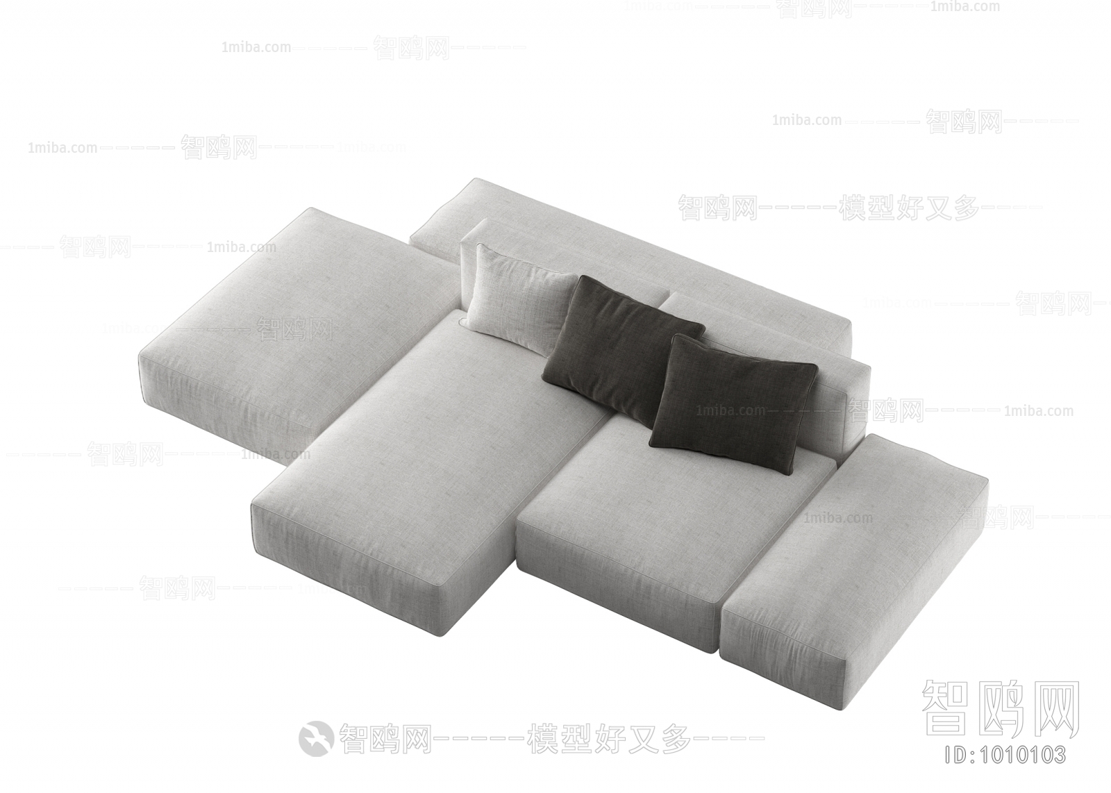 Modern Multi Person Sofa