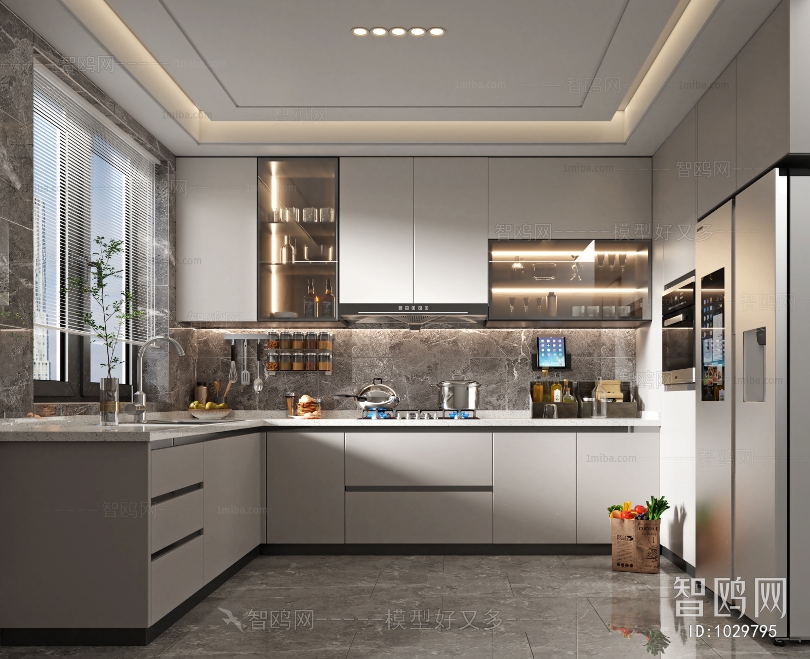 Modern The Kitchen