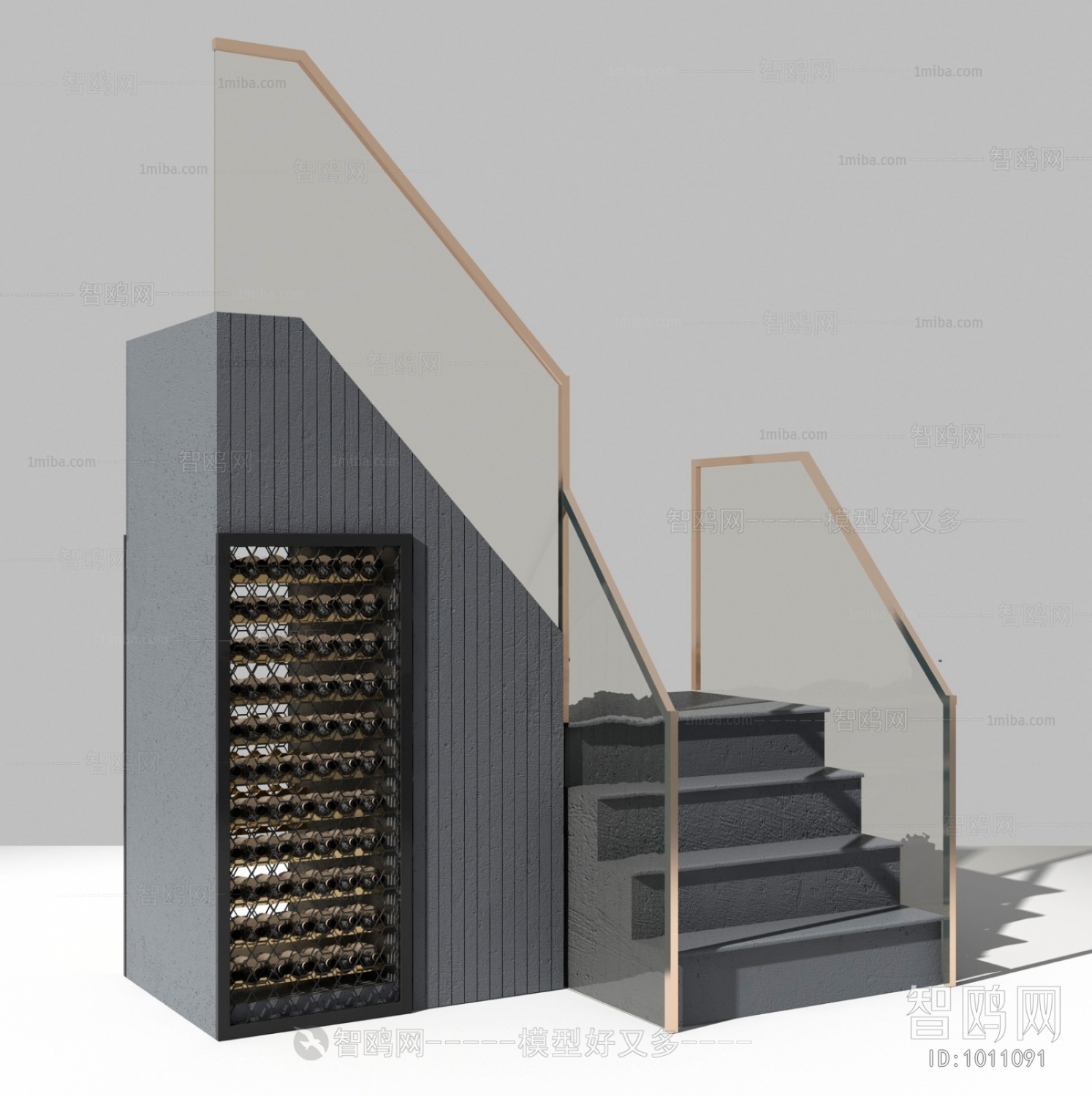 Modern Stair Balustrade/elevator