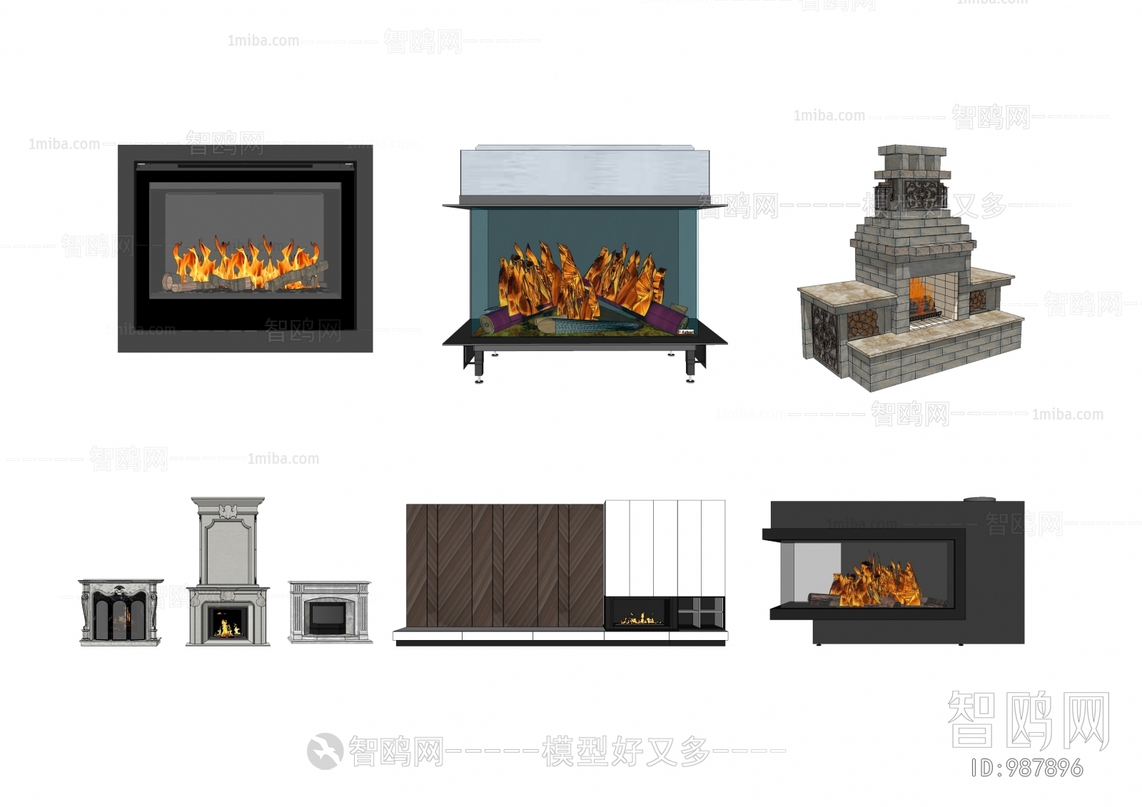 Modern Fireplace