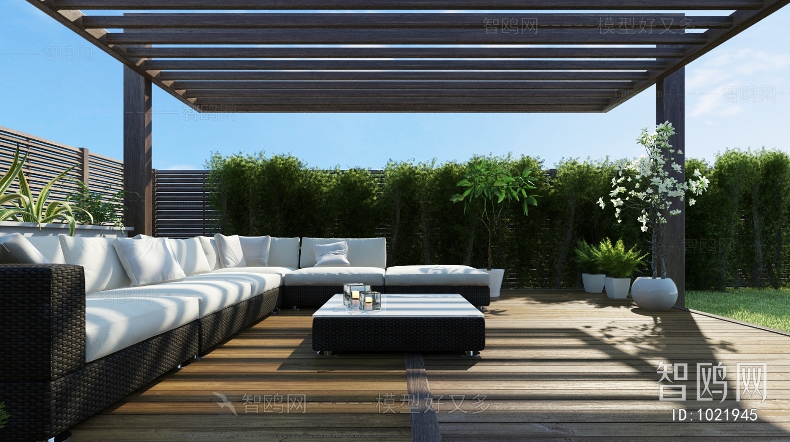 Modern Outdoor Sofa