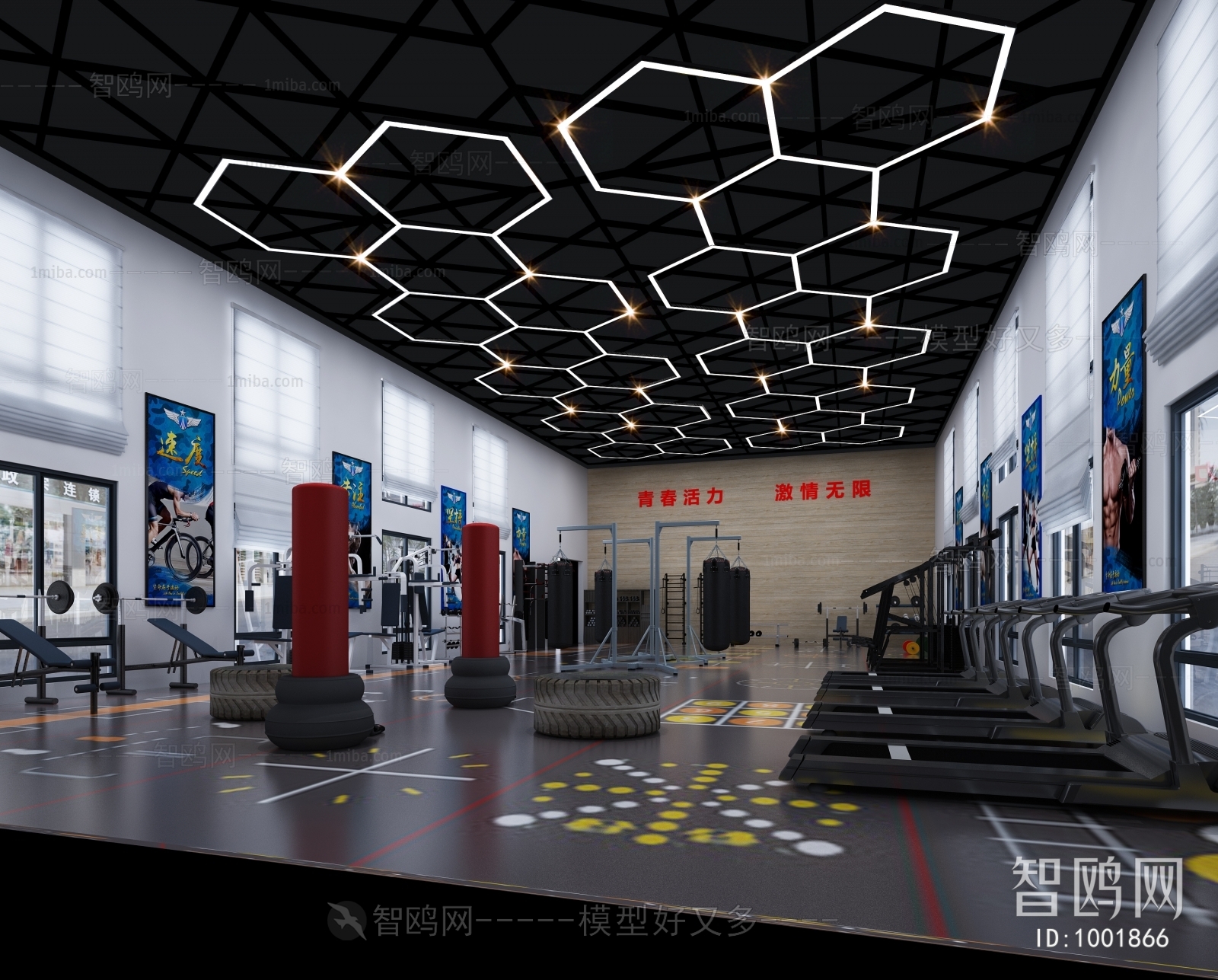 Industrial Style Gym