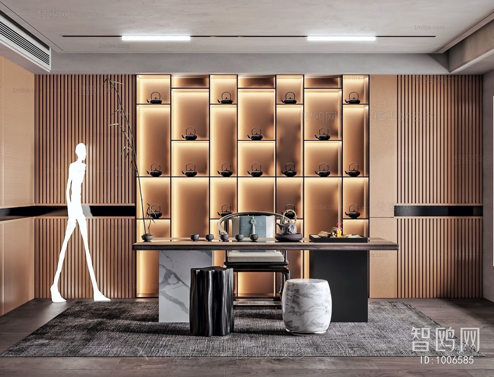 New Chinese Style Tea House