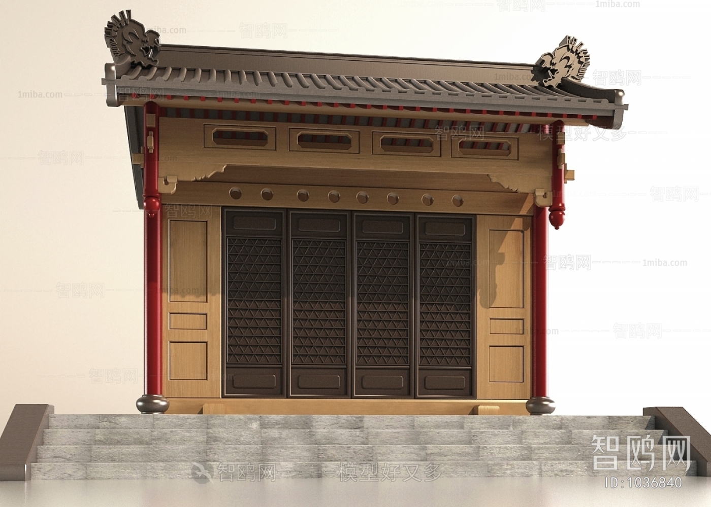 New Chinese Style Facade Element