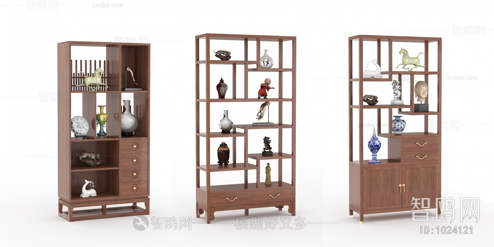 New Chinese Style Antique Rack