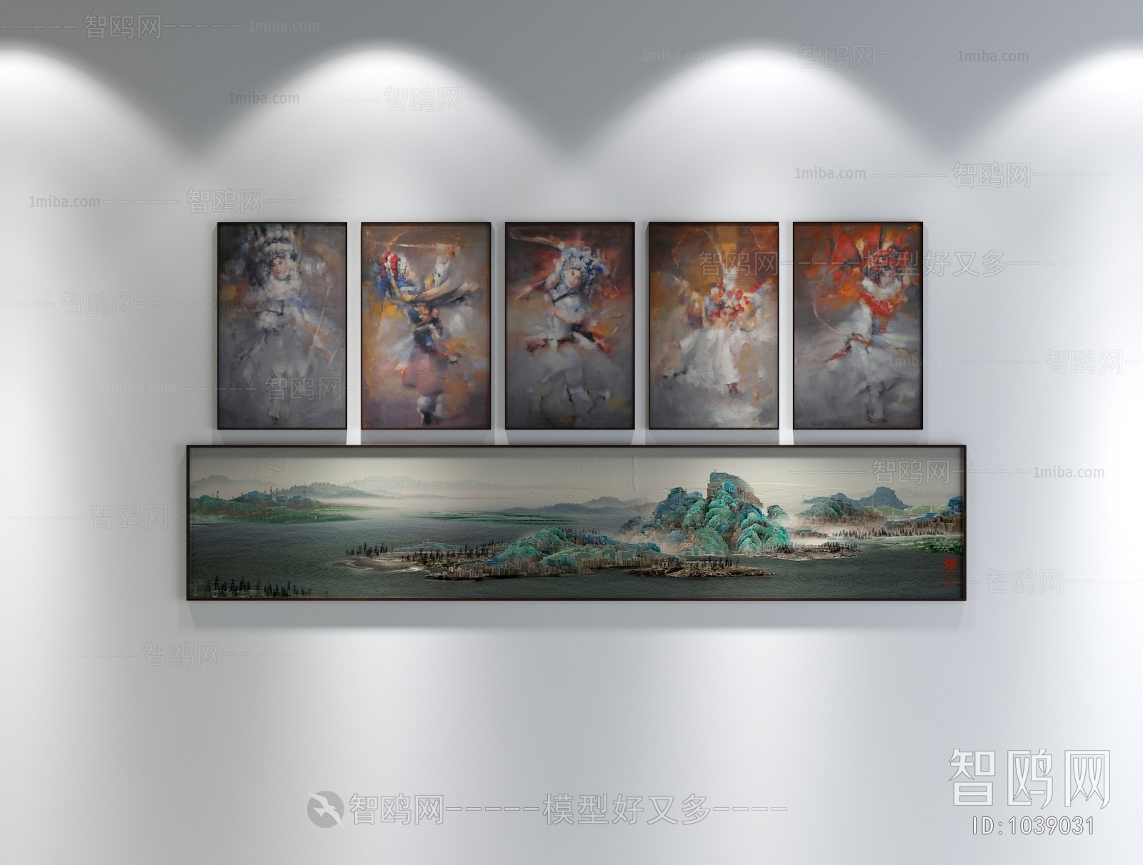 New Chinese Style Painting