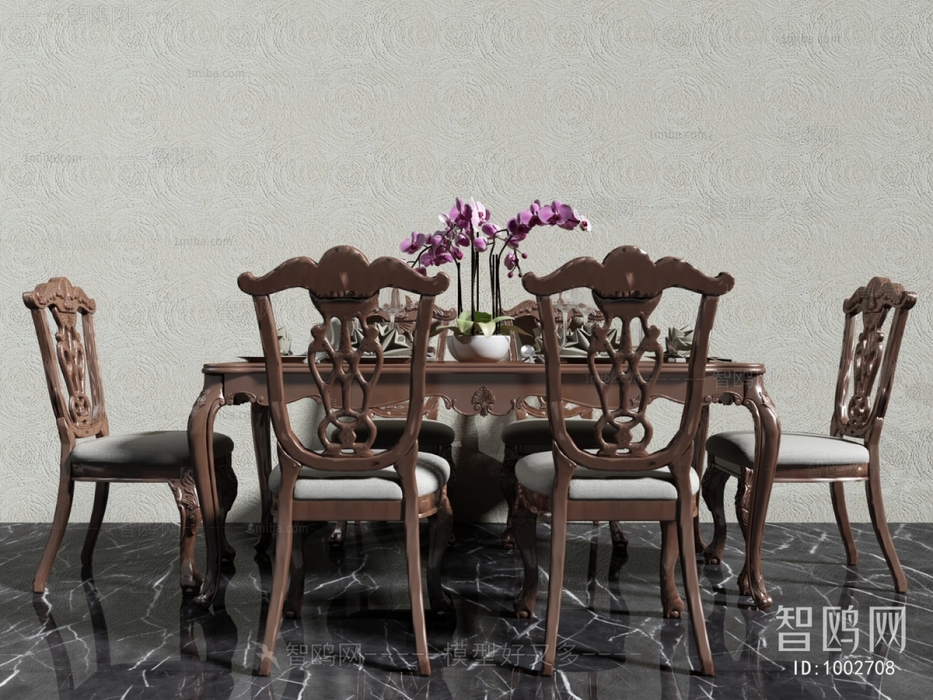 New Chinese Style Dining Table And Chairs