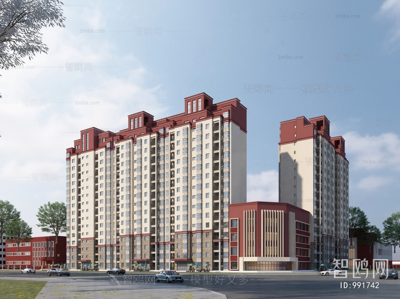 Modern Building Appearance