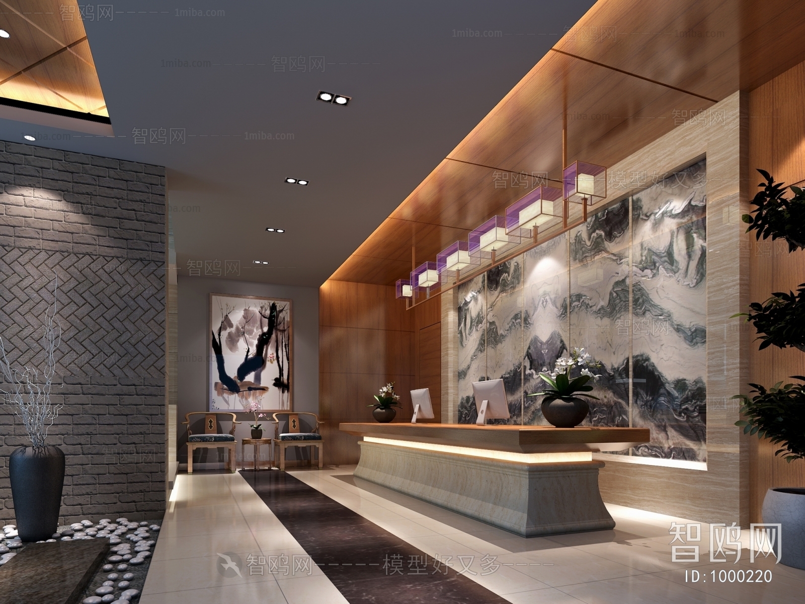 New Chinese Style Hotel Space